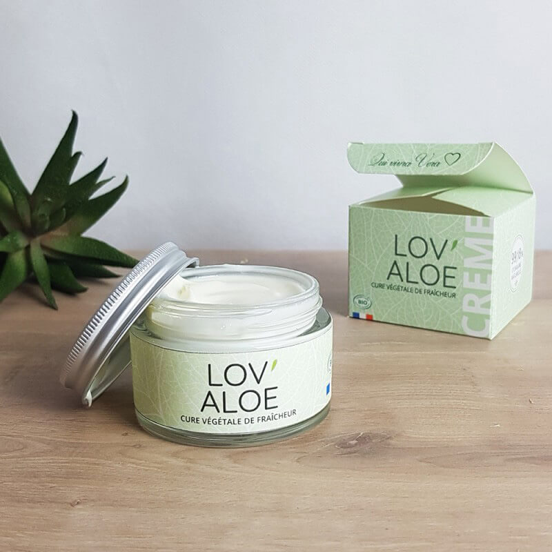 Bio-Aloe Vera Gesichtscreme – Bioligo