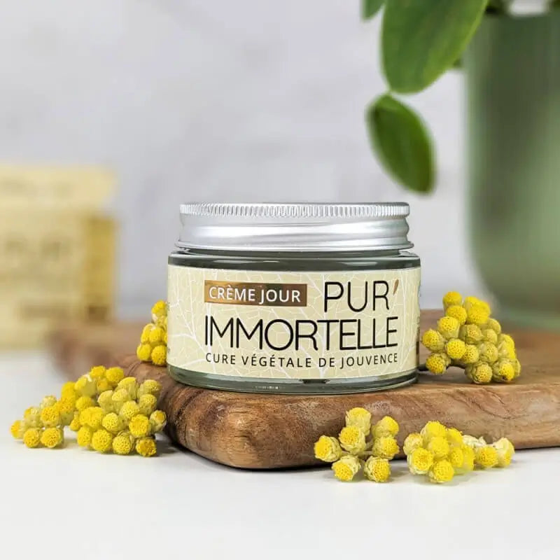 Immortelle Royale - Crème anti-âge à l'immortelle bio de la Drôme Immortelle Royale - Crème anti-âge à l'immortelle bio de la Drôme