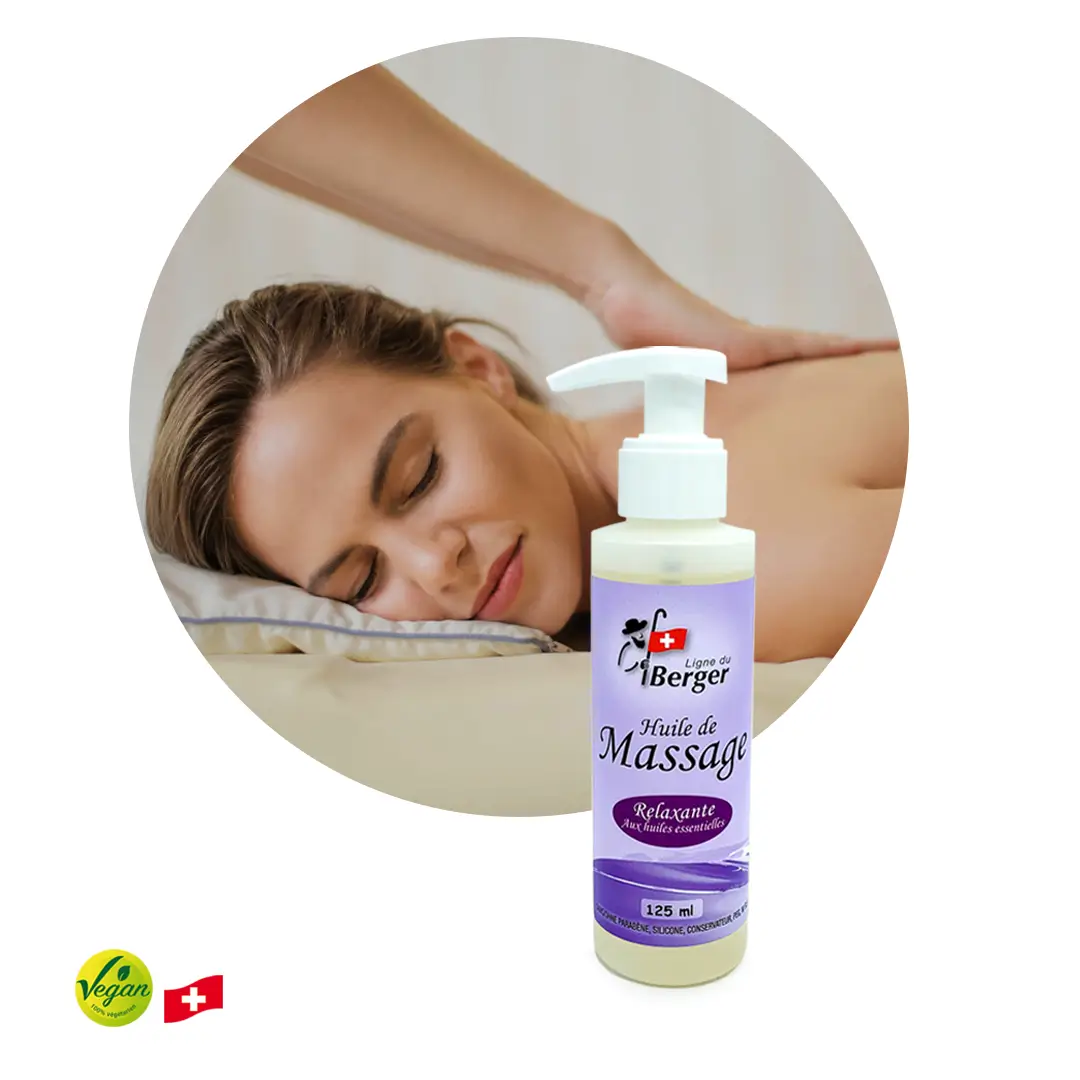Relaxing massage oil