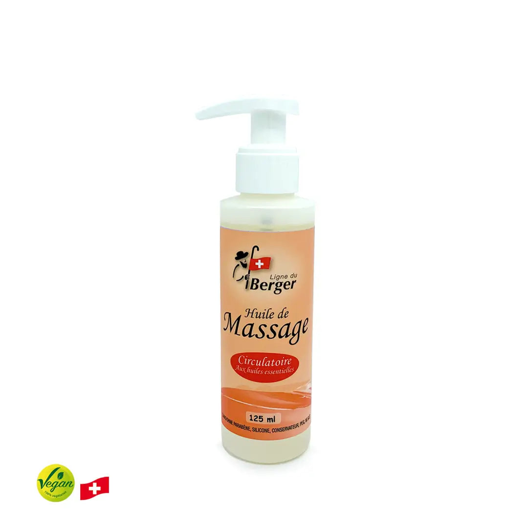 Circulatory massage oil