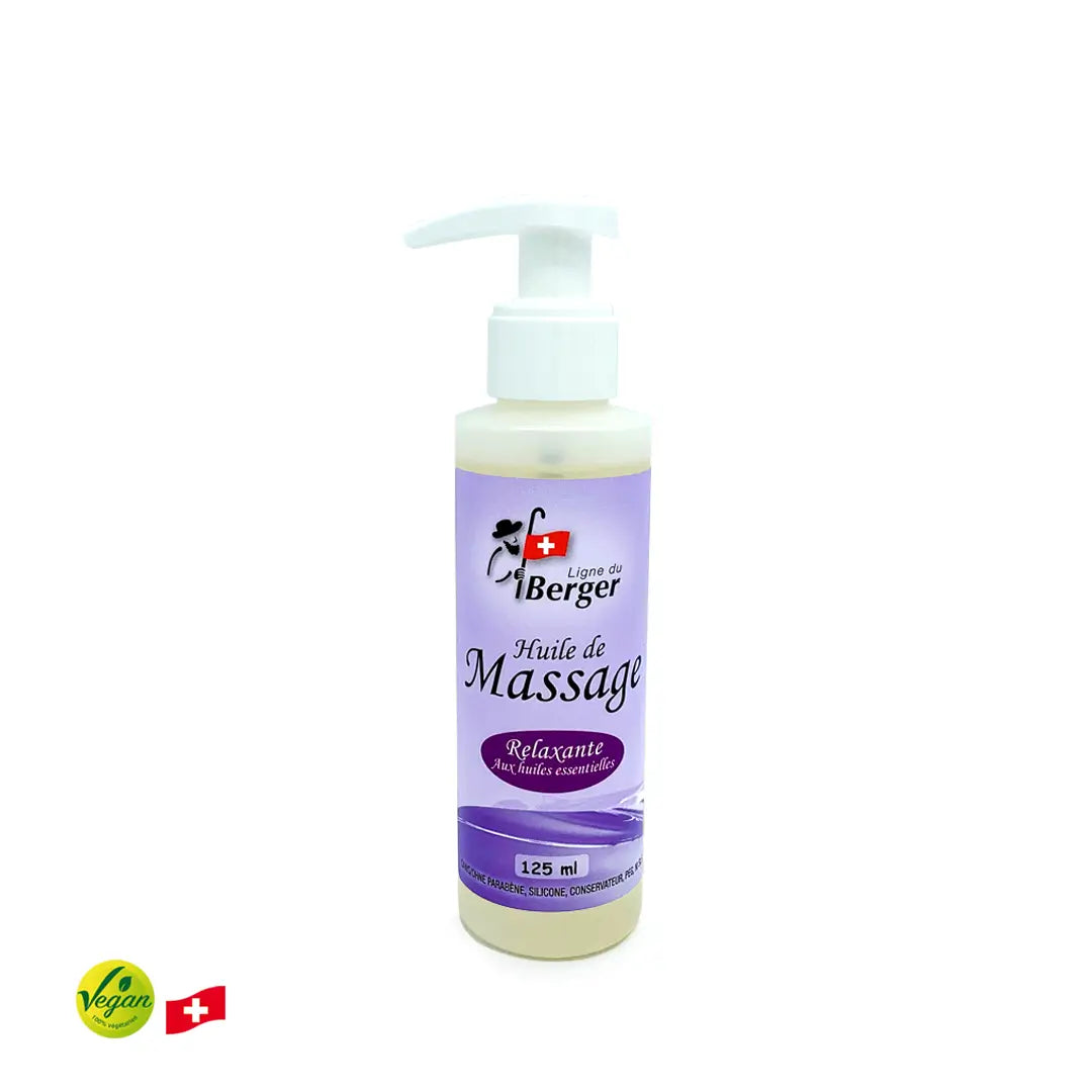 Relaxing massage oil