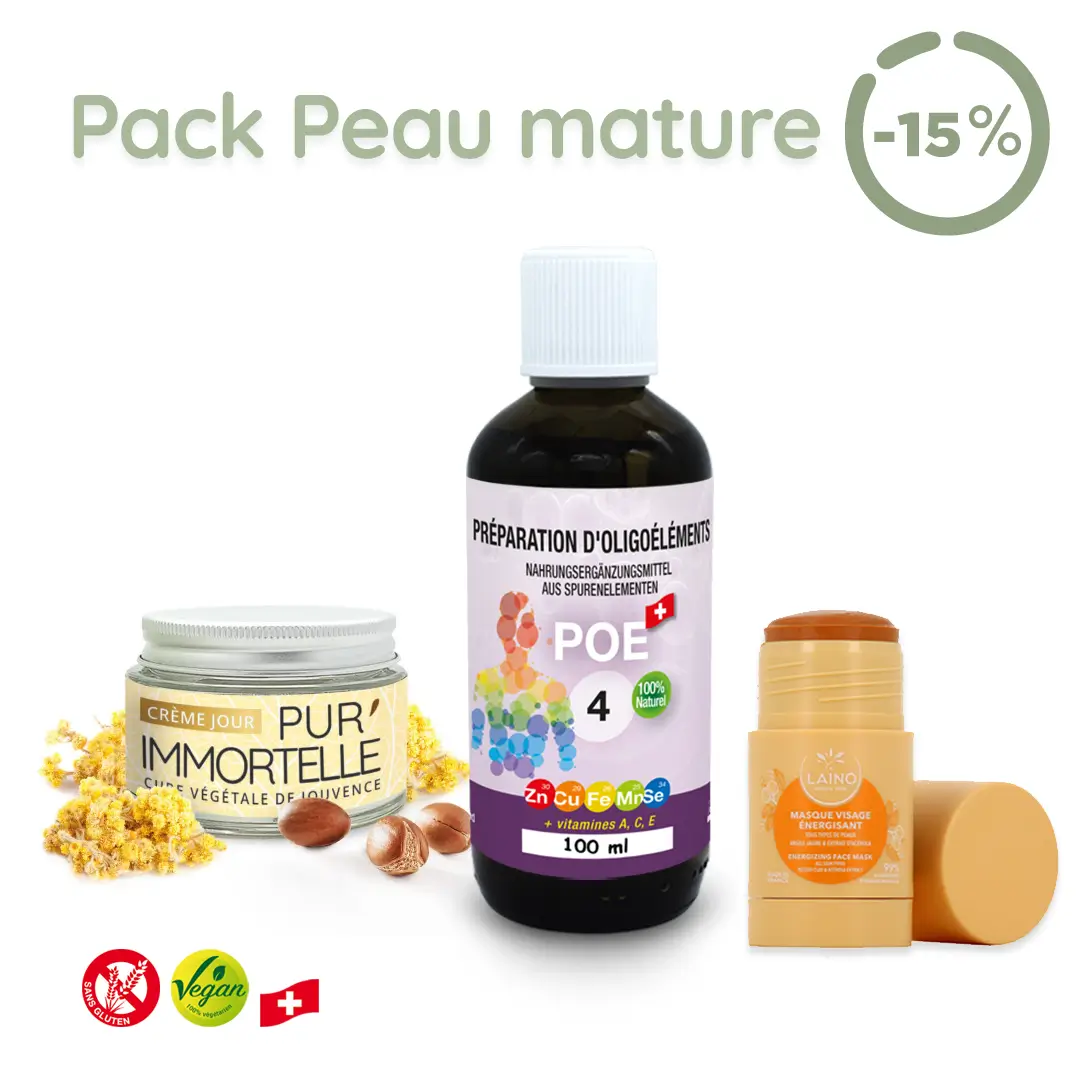 Pack peau mature