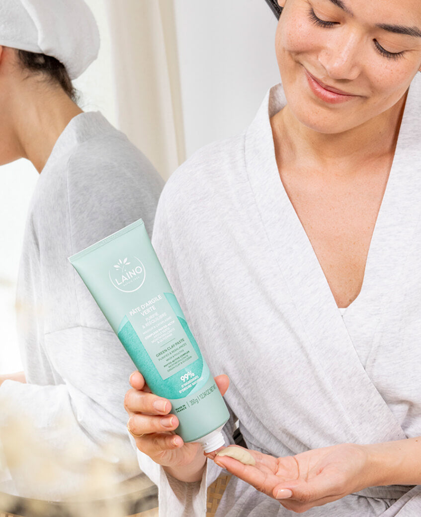 Ready-to-use green clay