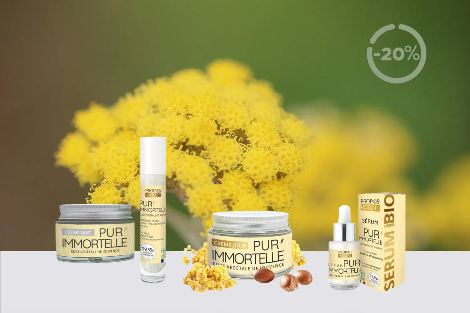 Immortelle, l'anti-âge naturel