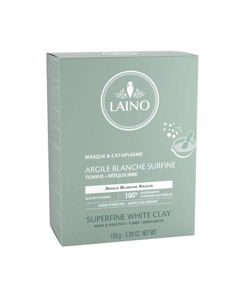 Argile Blanche surfine Laino Laboratoires Bioligo