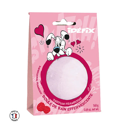 Boule de bain Idéfix, parfum framboise