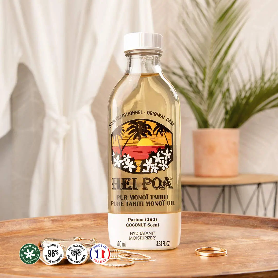 Traditionelle Hei Poa-Pflege