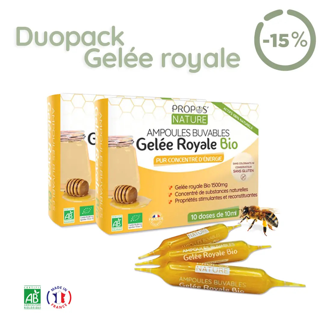Packs gelée royale Bio