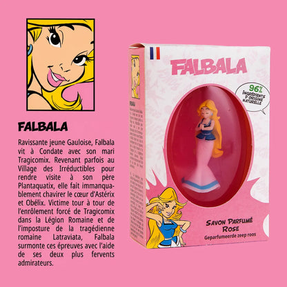 Seife, mit Rosenduft und der Falbala-Figur