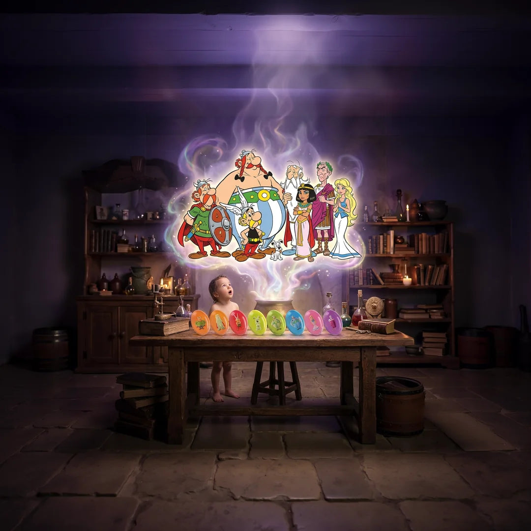 Pack Astérix, les 8 savons avec figurines