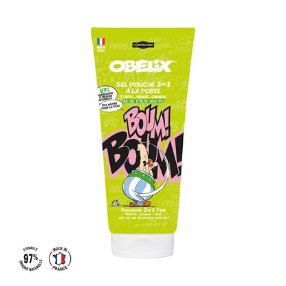 Gel-douche Poire, Obélix