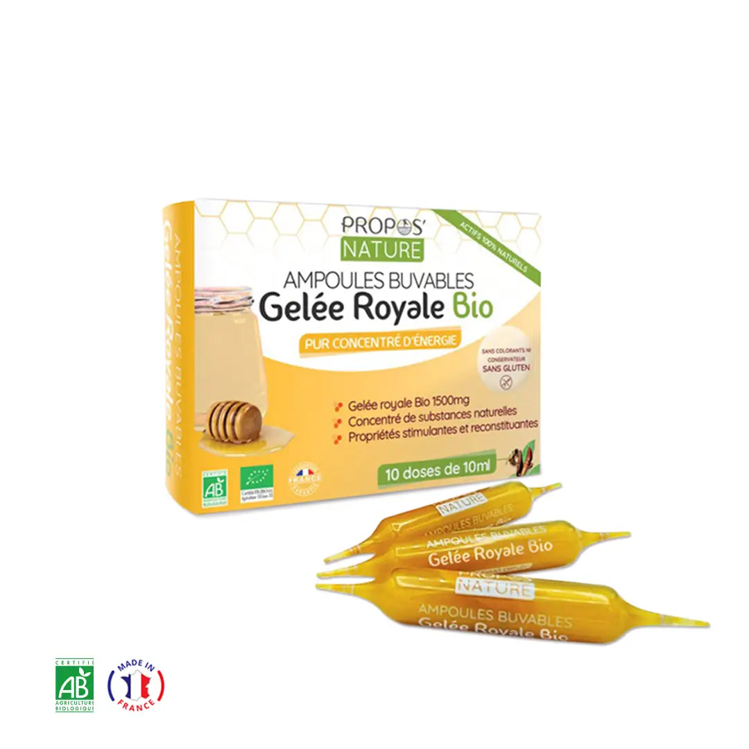Packs gelée royale Bio