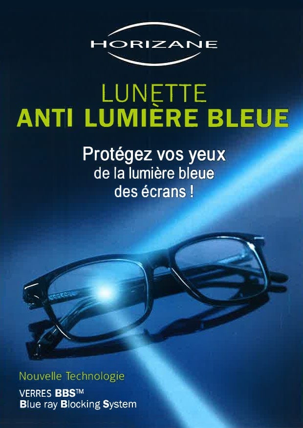 Lunettes Anti Lumière Bleue Horizane Laboratoires Bioligo