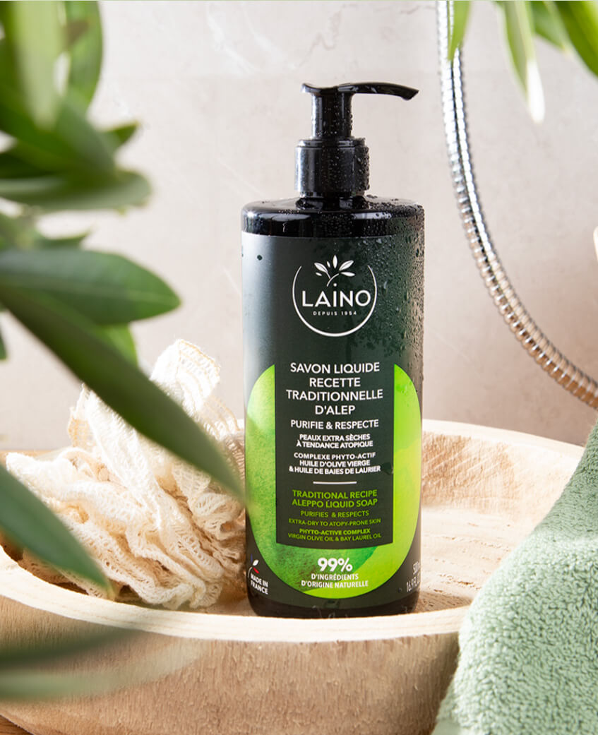 savon alep liquide 2 500ml laino laboratoires bioligo