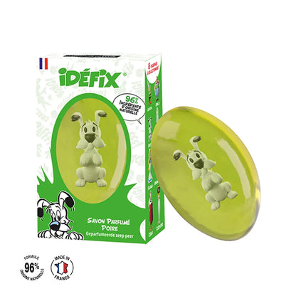 Seife mit Birnen-Duft und Idéfix-Figur