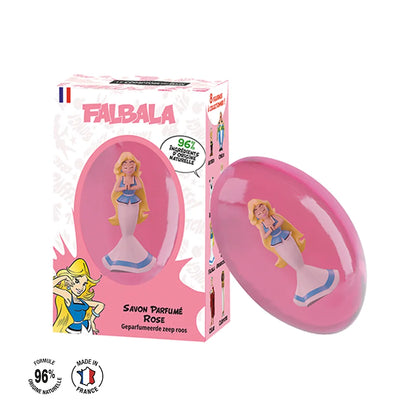 Seife, mit Rosenduft und der Falbala-Figur