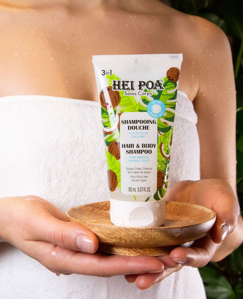 Shampoing-douche pulpe de coco BIO