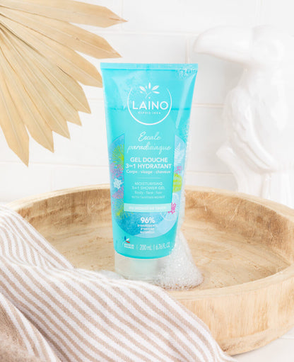 shampooing gel douche monoi laino laboratoires bioligo