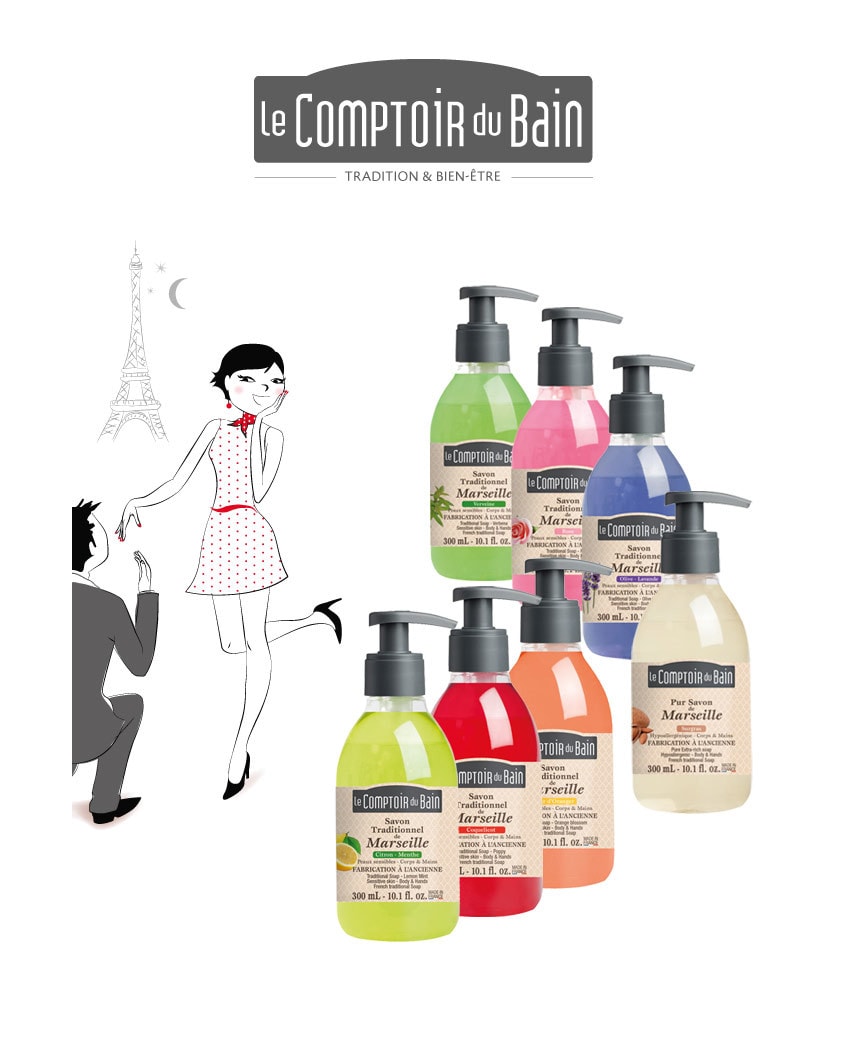 Savons liquide Comptoir du Bain Laboratoires Bioligo