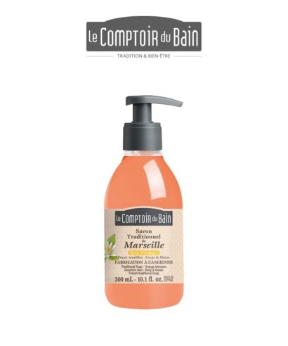 Savon de Marseille Liquide Fleur d'Oranger 300ml Comptoir du Bain Laboratoires Bioligo