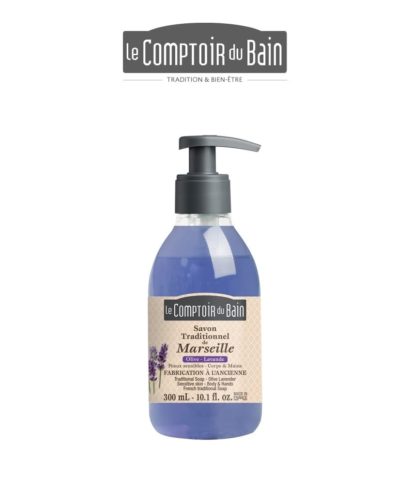 Savon de Marseille Liquide Olive Lavande 300ml Comptoir du Bain Laboratoires Bioligo